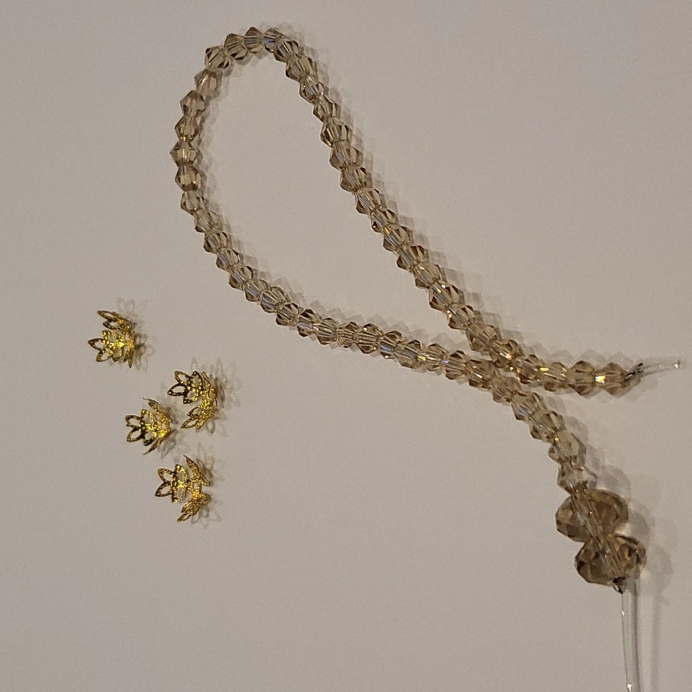 Swarovski tea color loose beads  4mm,6mm